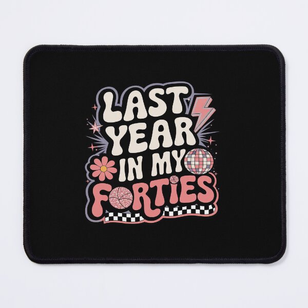 Item preview, Last Year In My 40s Groovy Happy 49th Birthday Party Women  designed and sold by angolinnArt.