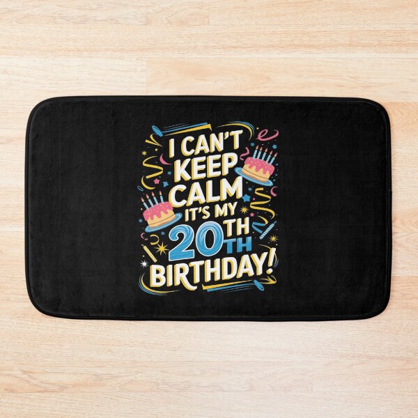 Item preview, 20 Year Old I Can't Keep Calm It's My 20th Birthday designed and sold by PowAcademy.