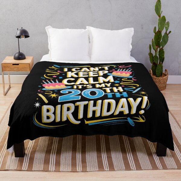 Item preview, 20 Year Old I Can't Keep Calm It's My 20th Birthday designed and sold by PowAcademy.