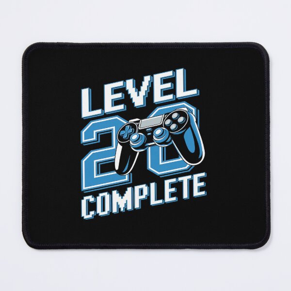 Item preview, Level 20 Complete 20 Years Old Gamers 20th Birthday  designed and sold by angolinnArt.