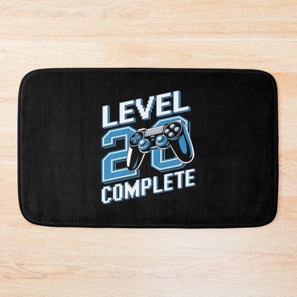 Item preview, Level 20 Complete 20 Years Old Gamers 20th Birthday  designed and sold by angolinnArt.