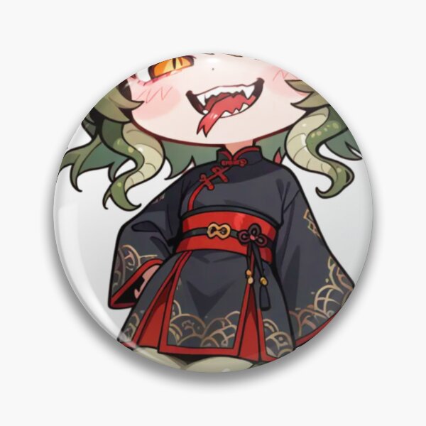 Item preview, Chibi Snake  Temple Priestess – Cute Anime Zodiac Style Illustration designed and sold by PCGWindom.