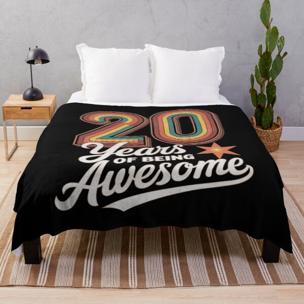Item preview, 20 Years Of Being Awesome 20th Birthday designed and sold by MythWoot.