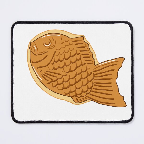 Item preview, Taiyaki (Japanese Fish-Shaped Cake) Sticker designed and sold by VectorsbyV.