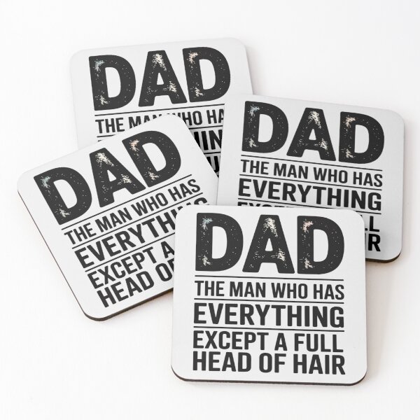 Item preview, Dad The Man Who Has Everything Except A Full Head designed and sold by genkihikki.