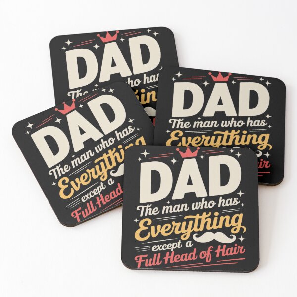 Item preview, Dad The Man Who Has Everything Funny Bald Joke Father's Day designed and sold by genkihikki.