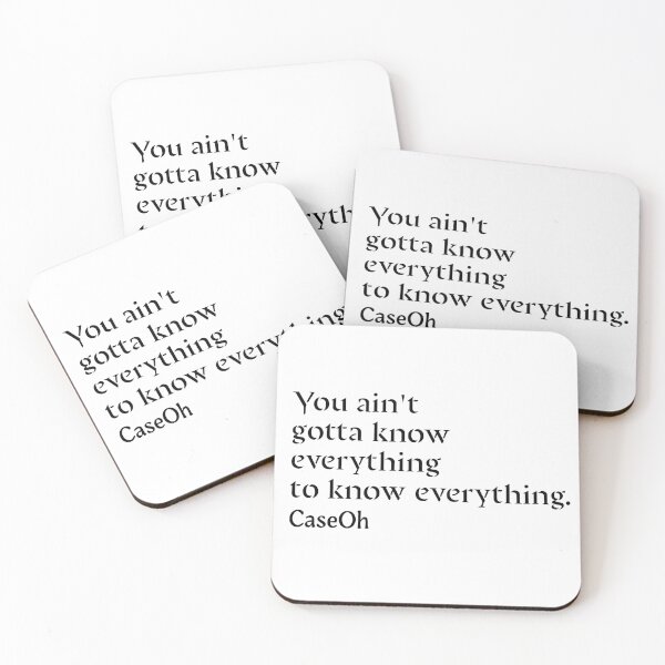Item preview, You ain't gotta know everything caseoh quote designed and sold by rosesbystorm.