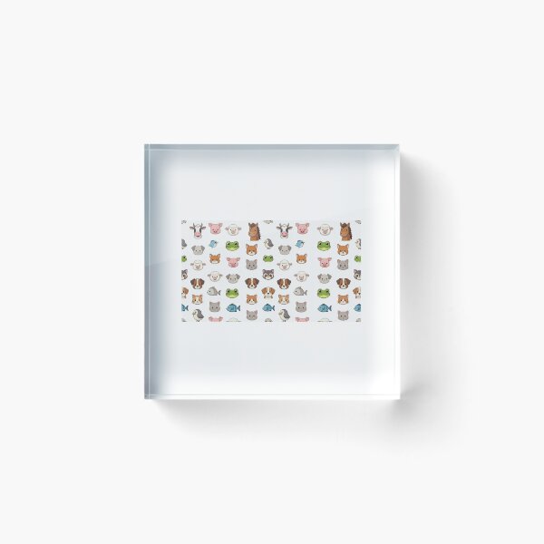 Item preview, Kids cartoon animals seamless  designed and sold by Afishero.