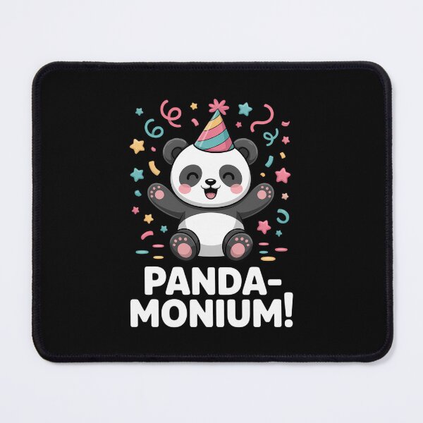 Item preview, Panda Panda-monium Cute Animal Pun Kawaii designed and sold by FaithAbbott.