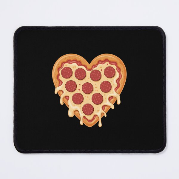 Item preview, Cute Pizza Shaped Heart Valentines Day Pizza designed and sold by FaithAbbott.