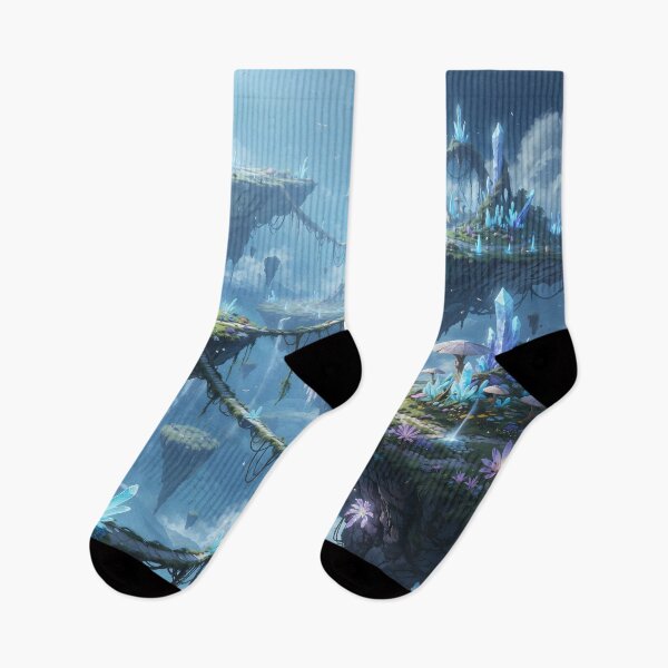 Item preview, Prism Sanctuary: The Ethereal Crystal Cathedral Valley designed and sold by KYOFRAME.