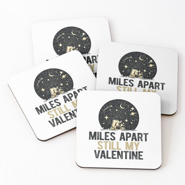 Item preview, Miles Apart Still Valentine | Long Distance Love Gift designed and sold by PixelGrafiks.