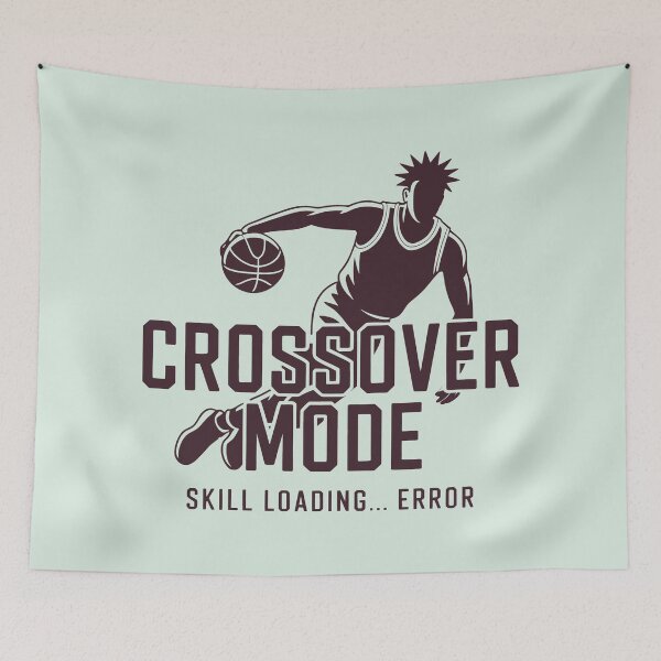 Item preview, Basketball Crossover Mode Skill Loading Error Funny Sports Art designed and sold by SplashTastic.
