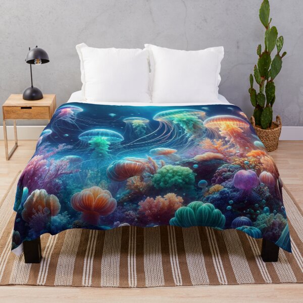Item preview, Neon Depths designed and sold by Undersea Ai Art.