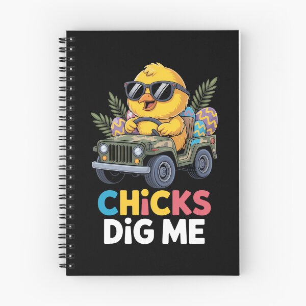 Item preview, Chicks Dig Me Easter Toddler Boys Men Happy Easter designed and sold by FaithAbbott.