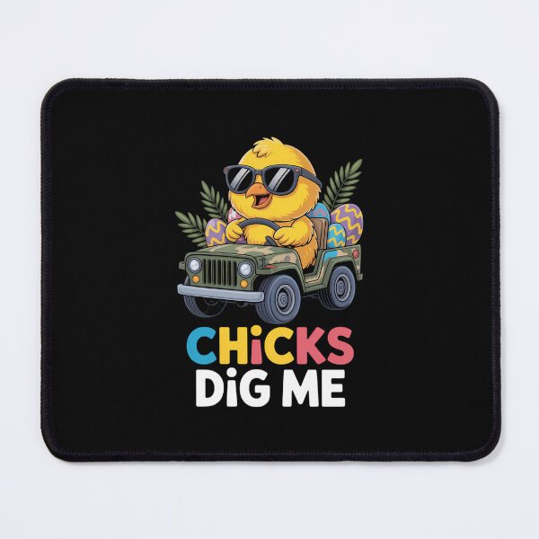 Item preview, Chicks Dig Me Easter Toddler Boys Men Happy Easter designed and sold by FaithAbbott.