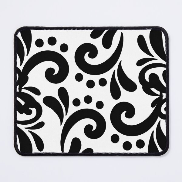 Item preview, Floral abstract black and white designed and sold by IrinaBeazley.