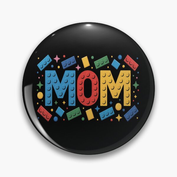 Item preview, Colorful Building Block Mom designed and sold by LacostCarl.