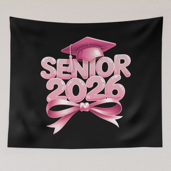 Item preview, Graduation 2026 Senior 2026 Class of 2026 Coquette Pink designed and sold by AsteriskDatBArt.