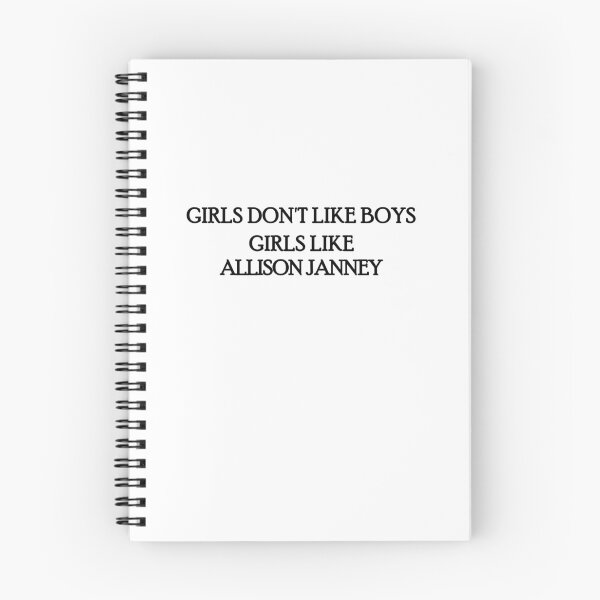 Item preview, Girls don't like boys - Allison Janney design designed and sold by DMBurton.