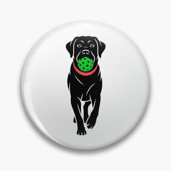 Item preview, Labrador Retriever Play Pickleball Lover Black Lab designed and sold by EllenJast.