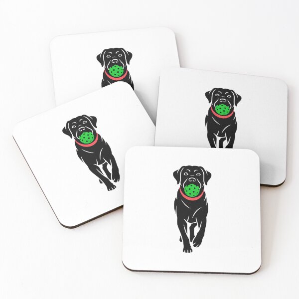 Item preview, Labrador Retriever Play Pickleball Lover Black Lab designed and sold by EllenJast.