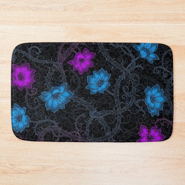 Item preview, Neon Night Blossoms designed and sold by Kaleidoscope Print.