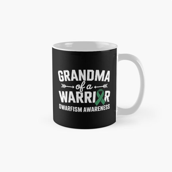 Item preview, Grandma Of A Warrior, Green Ribbon Dwarfism Awareness designed and sold by catsdothingz.