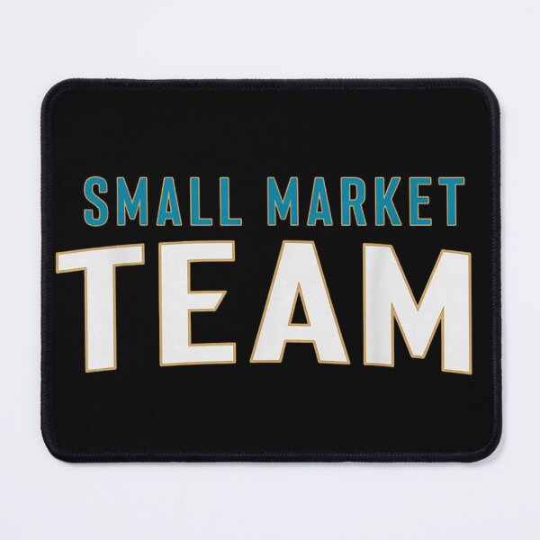 Item preview, Small Market Team Underdog Sports Fan Pride Typography Art designed and sold by HenikaPonko.