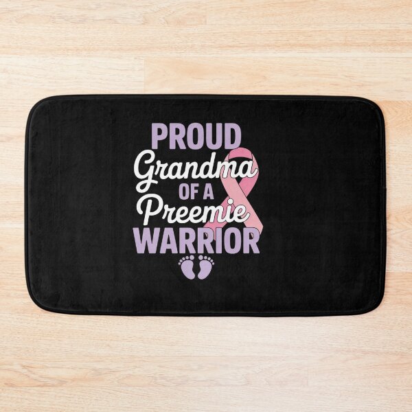 Item preview, Grandma Of Preemie Warrior Prematurity Awareness designed and sold by catsdothingz.
