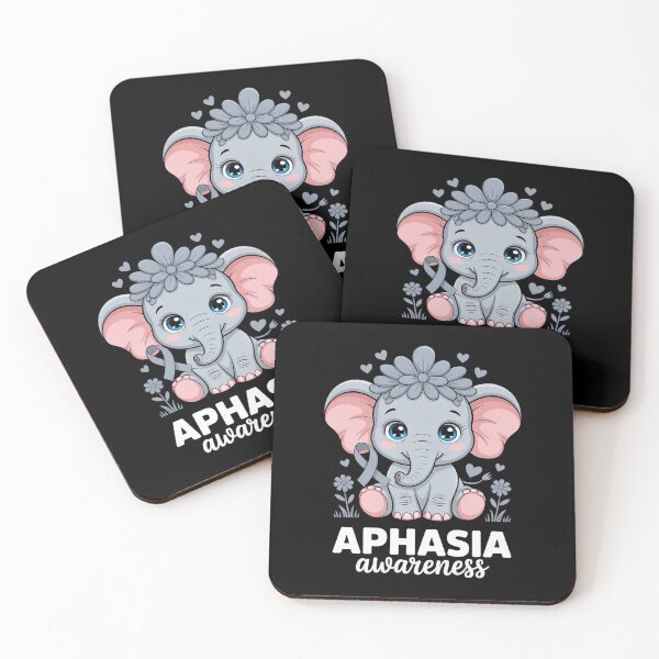 Item preview, Gray Ribbon Survivor Warrior Aphasia Awareness designed and sold by catsdothingz.