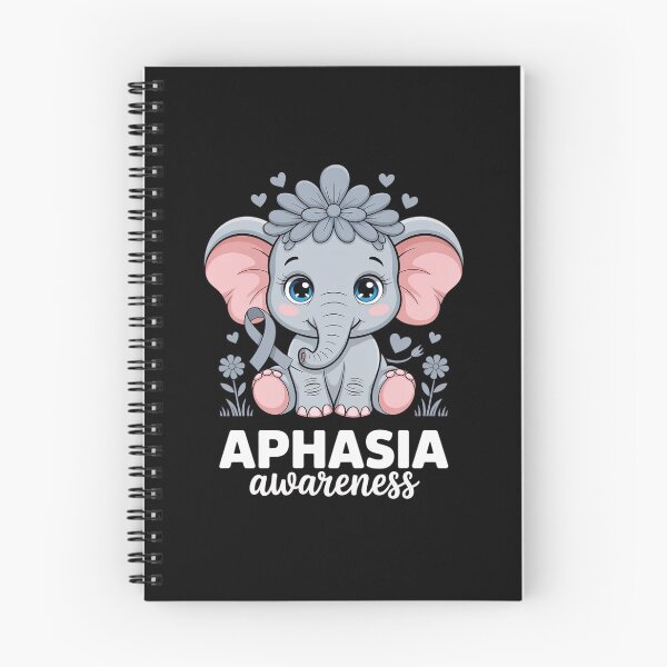 Item preview, Gray Ribbon Survivor Warrior Aphasia Awareness designed and sold by catsdothingz.