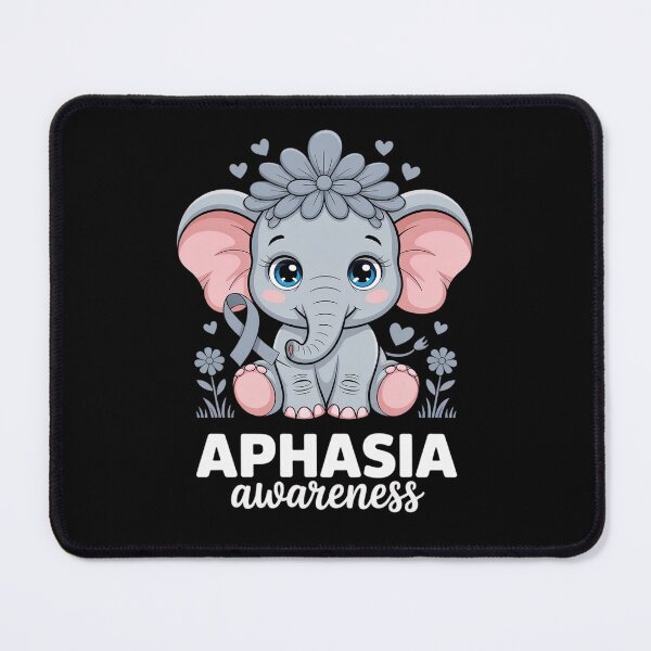 Item preview, Gray Ribbon Survivor Warrior Aphasia Awareness designed and sold by catsdothingz.