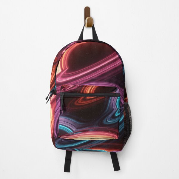 Item preview, Neon Saturn Pattern designed and sold by Kaleidoscope Print.