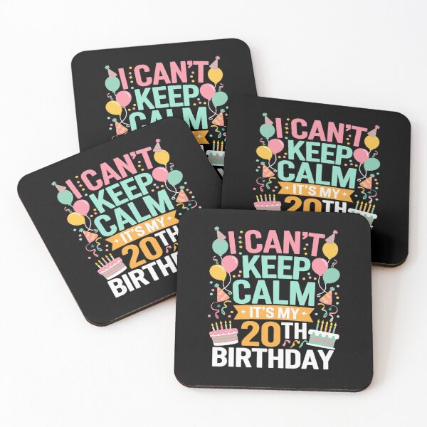 Item preview, 20 Years Old I Can't Keep Calm It's My 20th Birthday  designed and sold by MythWoot.