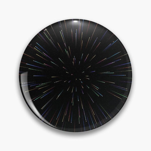Item preview, Rainbow Starburst Warp designed and sold by Kaleidoscope Print.