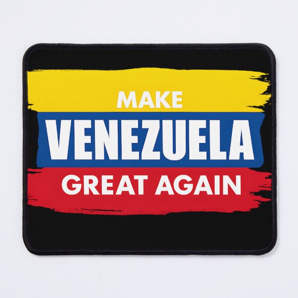 Item preview, Make Venezuela Great Again Patriotic Brush Flag designed and sold by haitrieuic96.