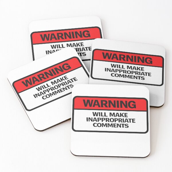 Item preview, Warning: will make inappropriate comments designed and sold by jpm70.