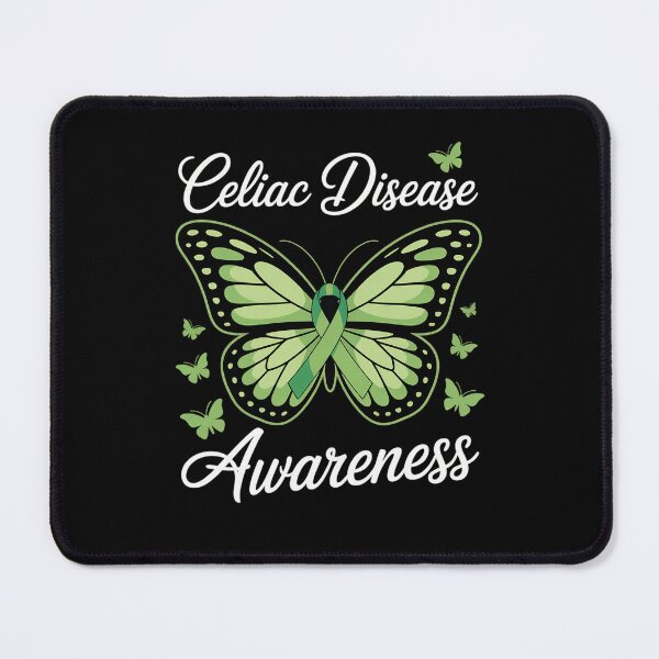 Item preview, Green Ribbon Celiac Disease Awareness designed and sold by catsdothingz.