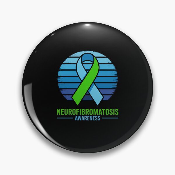 Item preview, Green Ribbon NF1 Neurofibromatosis Awareness Vintage NF designed and sold by catsdothingz.