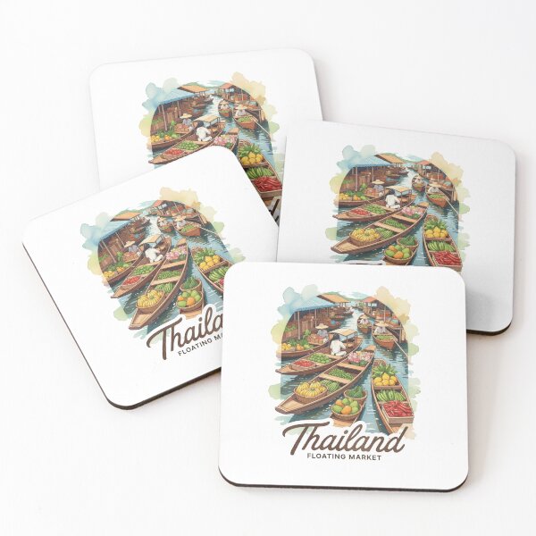 Item preview, Floating Market Thailand | Damnoen Saduak designed and sold by Dikshant Goyal.