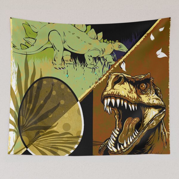 Item preview, Dinosaurs Colorful Prehistoric Animals designed and sold by Brooklyn Hearty.