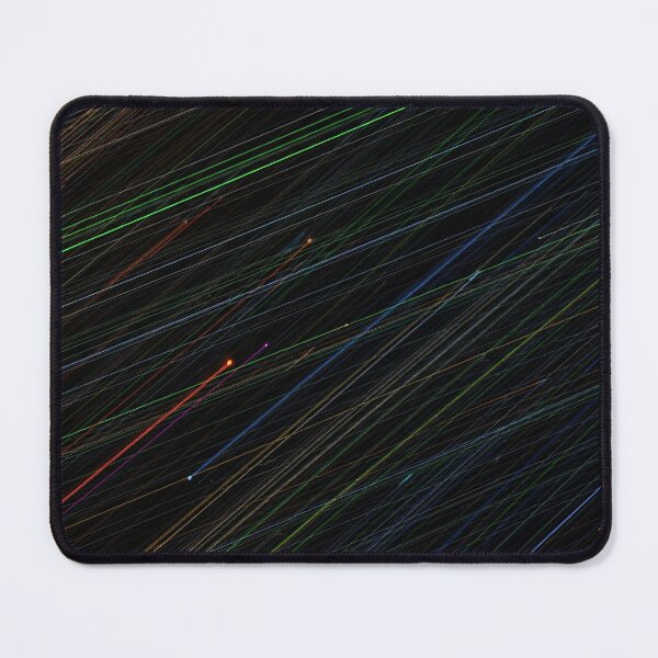 Item preview, Diagonal Neon Star Trails designed and sold by Kaleidoscope Print.