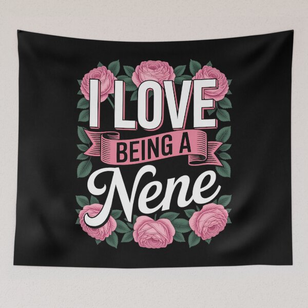 Item preview, I Love Being A Nene Cute Floral Mothers Day designed and sold by EllenJast.