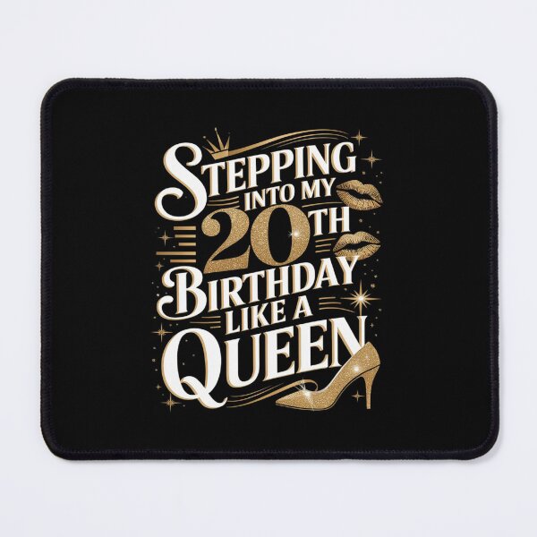 Item preview, 20th Birthday Art For Women Ladies Girls Turning 20 Gag Idea designed and sold by PowAcademy.
