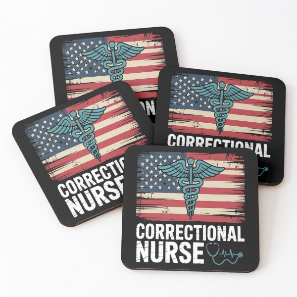Item preview, Correctional Nurse American Flag Healthcare Nursing designed and sold by LacostCarl.
