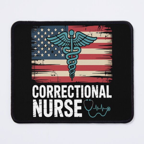 Item preview, Correctional Nurse American Flag Healthcare Nursing designed and sold by LacostCarl.