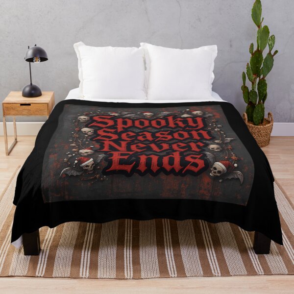 Item preview, Spooky Season Never Ends Gothic Holiday Quote designed and sold by pxxfsewmfd48.