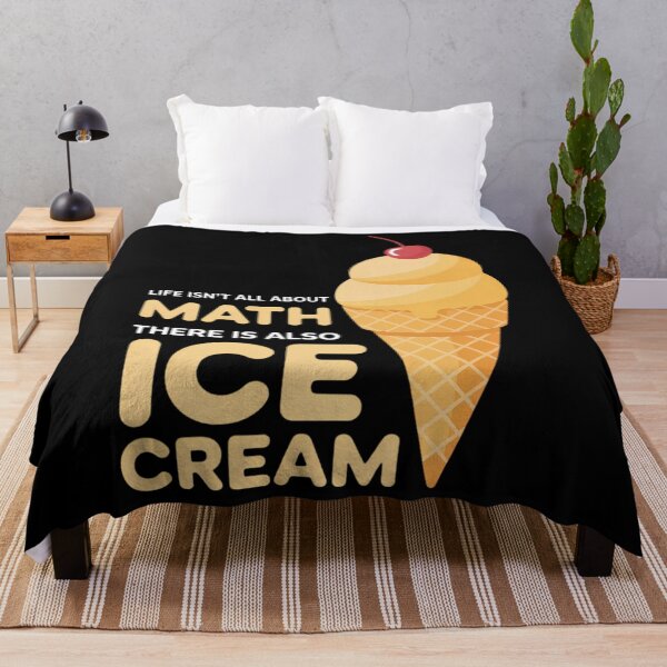 Item preview, Life Isn't All About Math There is Also Ice Cream Schoolver designed and sold by EllenJast.