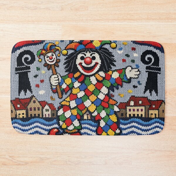 Item preview, Basel Carnival Blätzlibajass Knitting Pattern Design designed and sold by Mauswohn.